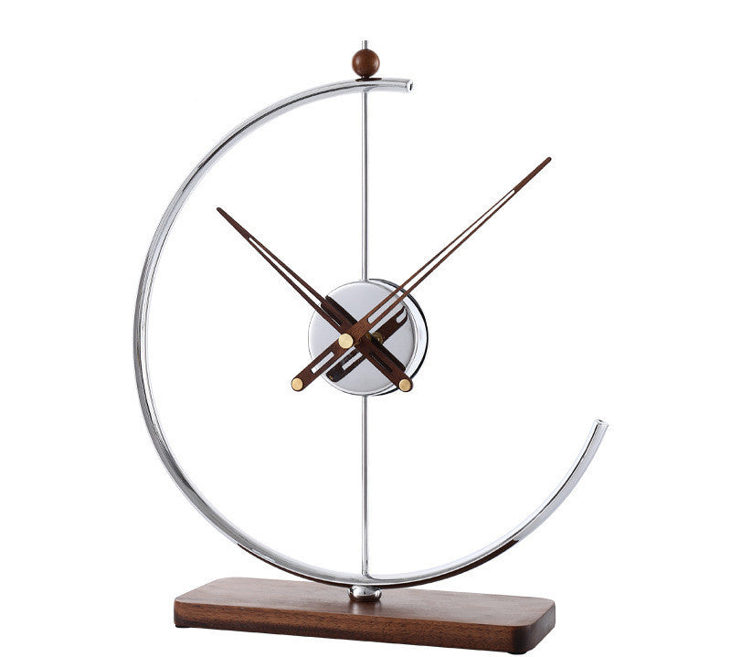 Light Luxury Modern Minimalist Desktop Clock Home