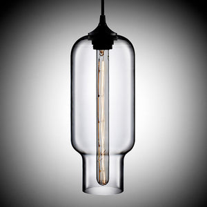 Nordic Modern Loft Pendant Lamp Glass Lustre Industrial Decor Hanging Lights Fixtures