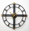 Classic Wall Clocks 3D Silent Roman Numerals Design