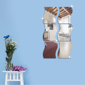 Fitting Room Mirror Sticker Home Decoration Dressing Mirror Wall Sticker