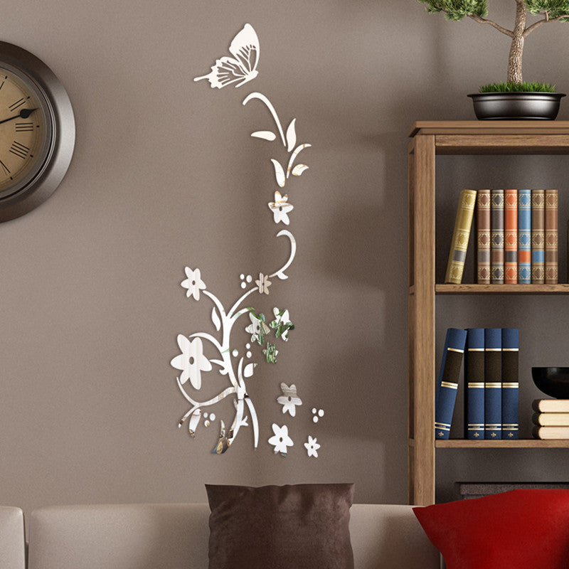 Acrylic Mirror Stickers Home Decoration Stickers