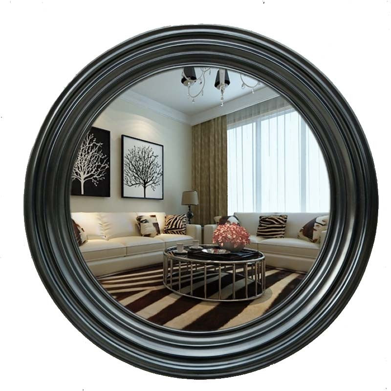 American Vintage Round Bathroom Vanity Mirror Decoration