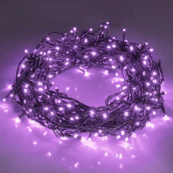 200 LED 66FT Halloween Fairy String Lights, Halloween Decoration Lights With 8 Lighting Modes, Mini String Lights Plug In For Indoor Outdoor Christmas Garden Wedding Party Decor, Purple