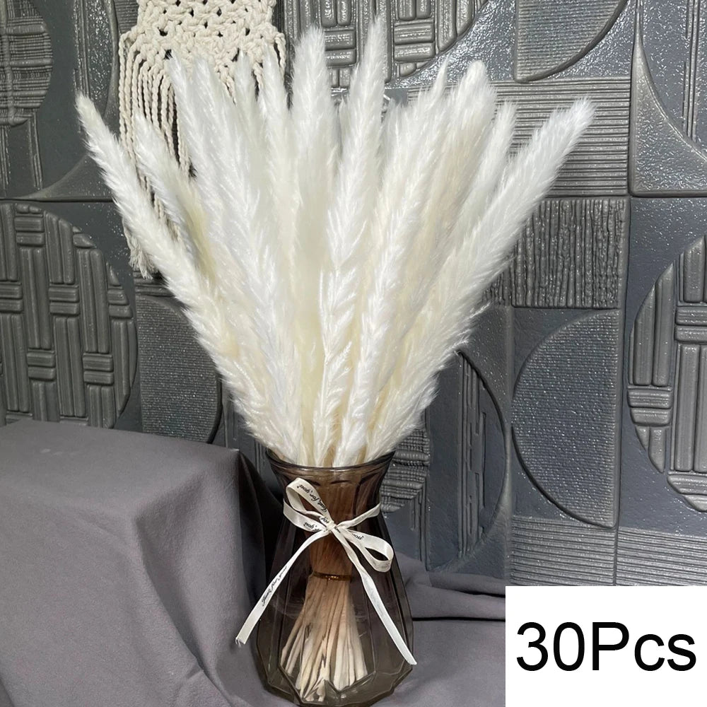 Dried Pampas Grass Decoration, Dry Flowers Bouquet Set for Living Room,Vase Arrangement,Wedding Bouquet Floral Home Decor