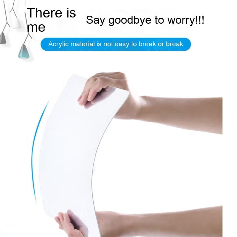 Acrylic Mirror Sticker Self-adhesive Household Soft Mirror