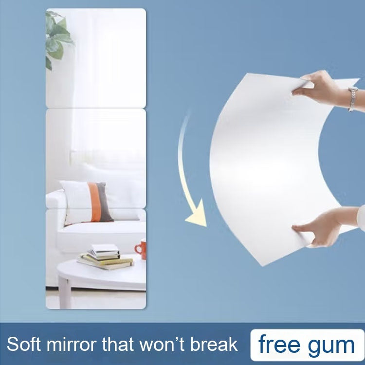 Acrylic Mirror Sticker Self-adhesive Household Soft Mirror