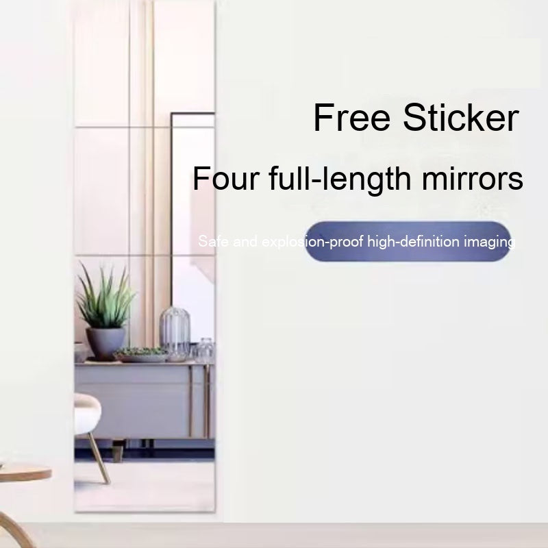 Acrylic Mirror Sticker Self-adhesive Household Soft Mirror