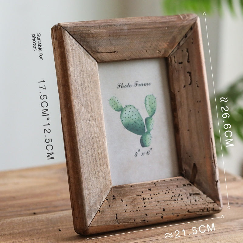 Wooden Frame, Solid Wood Table, Picture Frame, Table Decoration